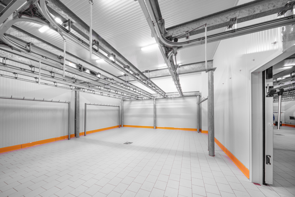 Industrial wall panels for freezer applications
